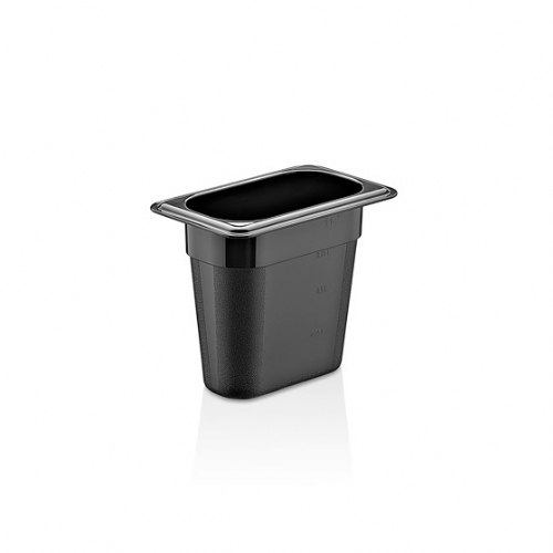 Гастроемкость GN1/9х150 поликарбонат черный ENIGMA COOKWARE 1/9*150MM BLACK