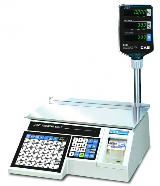 Весы электронные торговые CAS LP-15R (V.1.6.)