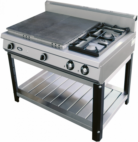 Плита газовая GRILL MASTER Ф6ЖТЛСПГ(П) (2+2) (на подставке)