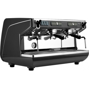 Кофемашина рожковая полуавтоматическая NUOVA SIMONELLI APPIA LIFE 2GR S 220V BLACK+LOW GROUPS+ECONOMIZER