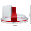 Крышка красная для 5KFP1335 KITCHENAID W10592803