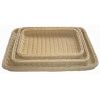 Корзина L 30см W 30см H 5см плетеная SARO 3320-B01