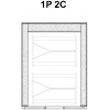 Камера расстоечная для печи ROTOR WIND 3*** ZANOLLI ROTOR WIND/CL 1P 2C-40X60 (DOOR FROM RIGHT TO LEFT)