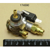 Кран газовый двойной с микровыключателем GRILL MASTER 612638010160